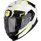 Scorpion EXO-GT SP Air Atlas kaciga za motocikle s punim licem, bijelo-crno-fluo žuta