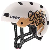Uvex Kid 4 Style dječja kaciga, 55–58 cm, Super Hero Warm Grey Matt