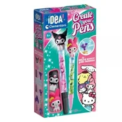 Hello Kitty: komplet za izdelavo peres Hello Kitty in Kuromi – 2-delni