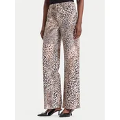 Guess Jeans hlače W6BA1A W4343 Rjava Wide Leg