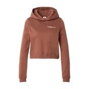 Nike W NSW PHNX FLC SHRUNKEN HOODIE, ženski pulover, smeda IM7494