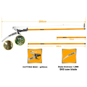 Ingco testera-trimer produženom drškom 25mm ( HEPS25281 )
