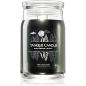 Yankee Candle Dišeča sveča Podpis v steklu velika Midsummers Night 567 g