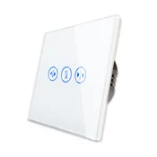 BingoElec WiFi touch prekidac za roletne i zavese, Beli