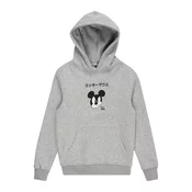 Childrens Mickey Japanese Hoody Heather Grey