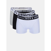 Jack & Jones Sense Oprijete boksarice 3 Piece 739831 Bela