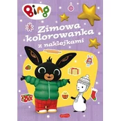 shumee Pobarvanka z nalepko zajca Binga Zima