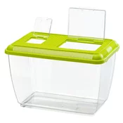 FERPLAST Geo, Akvarij s poklopcem, plasticni, 47,5x30x31cm - 27 L