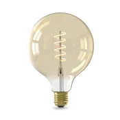 Calex Smart LED E27 7W G125 1800 - 3000 K žarilna nitka - zlato - Steklo