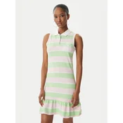 Juicy Couture Poletna obleka Juicy Peplum JCGED126016 Zelena Regular Fit
