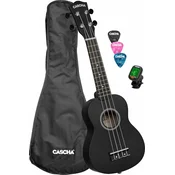 Cascha HH 3969 EN Black Soprano ukulele (Kot novo)