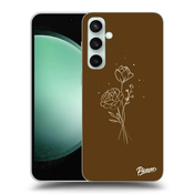 ULTIMATE CASE PowerShare za Samsung Galaxy S23 FE - Brown flowers