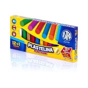 Astra ASTRA Plastelin osnovni 12 barv + 1 brezplačna, 303115007