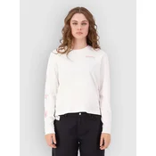 Mons Royale Yonder Merino Organic Cotton Base Layer Top vintage white