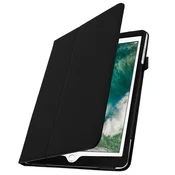 AVIZAR Ovitek, preklopna torbica s podporo za popolno zašcito str. Apple iPad 5/iPad 6/iPad Air - ČRN, (21123750)