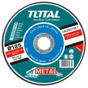 TOTAL Brusna ploca za metal 125x6x22, 2mm