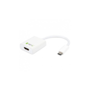TECHly USB / HDMI Adapter [1x Muški konektor USB-C™ - 1x Ženski konektor HDMI] Bijela TECHly