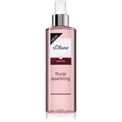 s.Oliver United Floral Sparkling pršilo za telo za ženske 250 ml