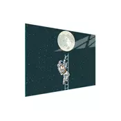 shumee STEKLENA DESKA ZA REZANJE 30x22 MOON