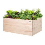 ATMOWOOD Lesena visoka greda 140 x 80 x 60 cm