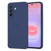 Silikonski ovitek Techsuit SoftFlex za Samsung Galaxy A36/A37 - moder