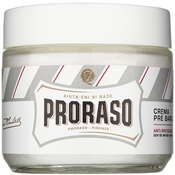 Proraso White krema prije brijanja za osjetljivo lice (Green Tea and Oatmeal) 100 ml