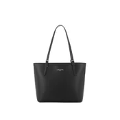 LANCASTER Paris Nakupovalna torba Lancaster Sac cabas épaule Zippée M Smooth Noir črna