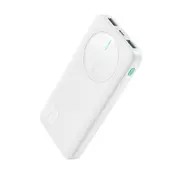JOYROOM polnilec v sili 2 vtičnici USB+Type-C (10000 mAh, 12 W, hitri polnilec PD, LED indikator) BELA