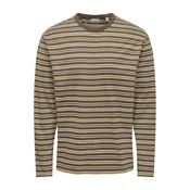 Only & Sons Majica ONSGeorge rjava/kapučino/bela