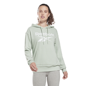 Reebok RI BL FRENCH TERRY HOODY, ženski pulover, zelena HB2295