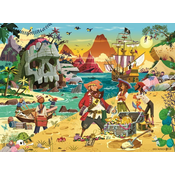 Ravensburger Sestavljanka Piratska pustolovščina 100 kosov