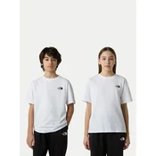 The North Face Majica Essential NF0A8EFP Bela Relaxed Fit