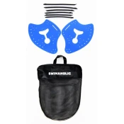 Plavalne šape swimaholic strength paddles blue m