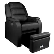 Gardj Europe Spa stol za pedikuro Hilton, črn