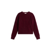 TOMMY HILFIGER Pulover burgund