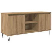 Vidaxl TV omarica Umetni hrast 104 x 35 x 50 cm Konstruiran les