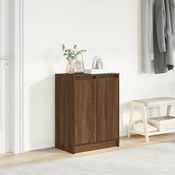 Ormaric za cipele boja hrasta 57x34x76 cm konstruirano drvo