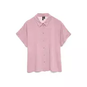 VERO MODA Bluza VMALICE  mauve / bela