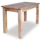 MAISON CHIC Jedilna miza - Kuhinjska miza - Jedilni stol trden mahagonij 120x60x77 cm, (21715258)