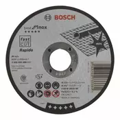 Bosch rezna ploca ravna Best for Inox - Rapido A 60 W INOX BF, 115 mm, 0,8 mm - 2608603486