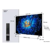 TCL 4K QD-Mini LED TV 55C69K