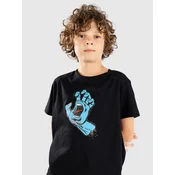 Santa Cruz Screaming Hand Kids fantovska majica black