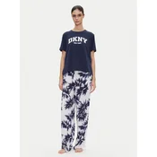 DKNY Pižama YI70052 Mornarsko modra Regular Fit