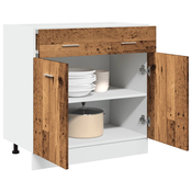 Ormaric s donjim ladicama Lyon Staro drvo 80x46x81,5 cm Konstruirano drvo