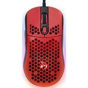 Gaming miš Arozzi - Favo, optički, crveno/crni
