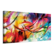 artgeist Slika Na Platnu Dance Of The Rainbow