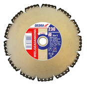Večnamenski 230mm rezalni list za kotni brusilnik | DEDRA - Dedra