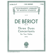 BERIT.THREE DOUS CONCERTANTS FOR TWO VIOLINS OP.57