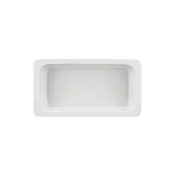 GN gastronomska posoda 1/3, 325 x 176 mm, v = 65 mm, bela, porcelan, SCHÖNWALD