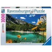Ravensburger Puzzle Zeleno jezero, Tragöß, Avstrija 1000 kosov